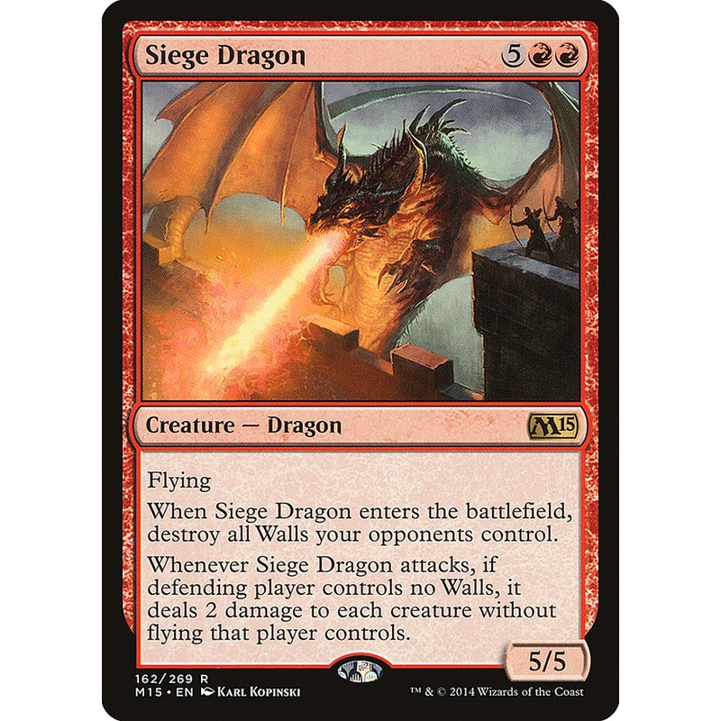 Siege Dragon [Magic 2015]