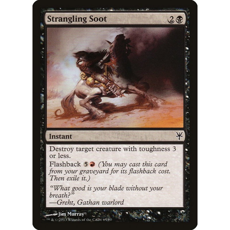 Strangling Soot [Duel Decks: Sorin vs. Tibalt]