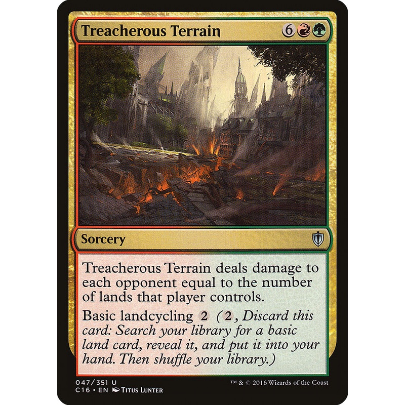 Treacherous Terrain [Commander 2016]