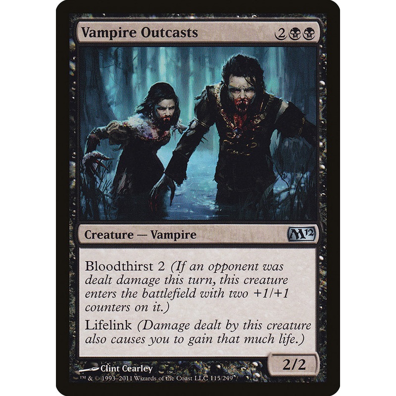 Vampire Outcasts [Magic 2012]