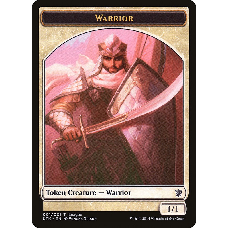 Warrior Token [League Tokens 2014]