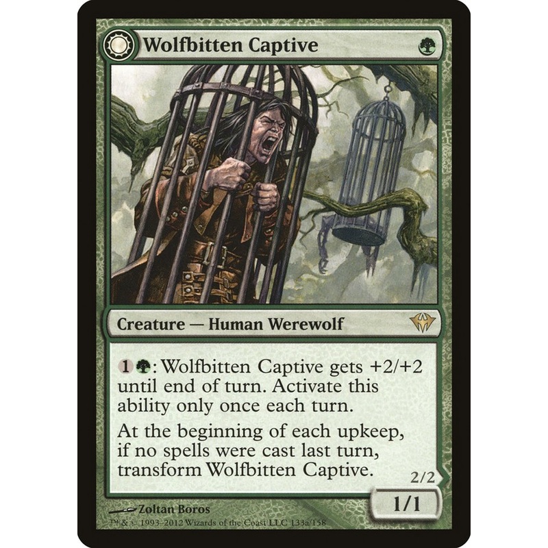 Wolfbitten Captive // Krallenhorde Killer [Dark Ascension]