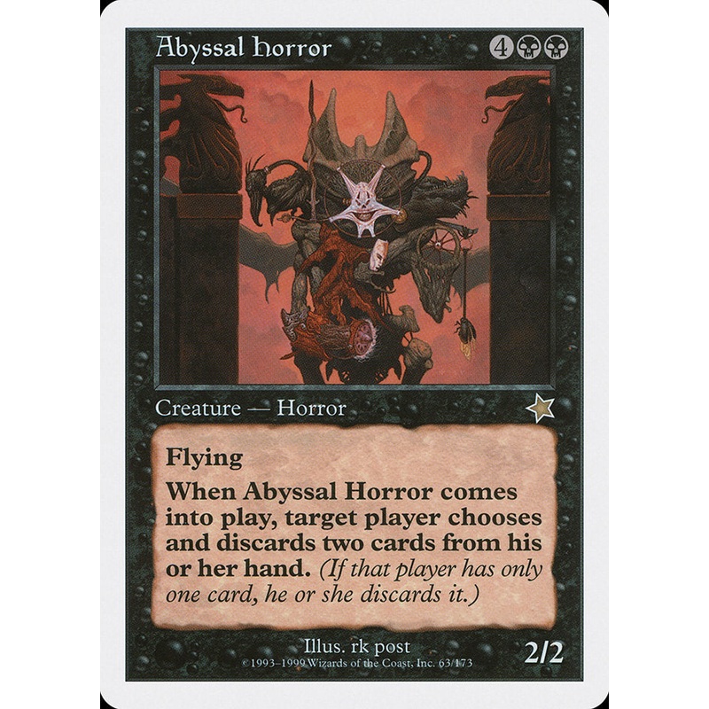 Abyssal Horror [Starter 1999]