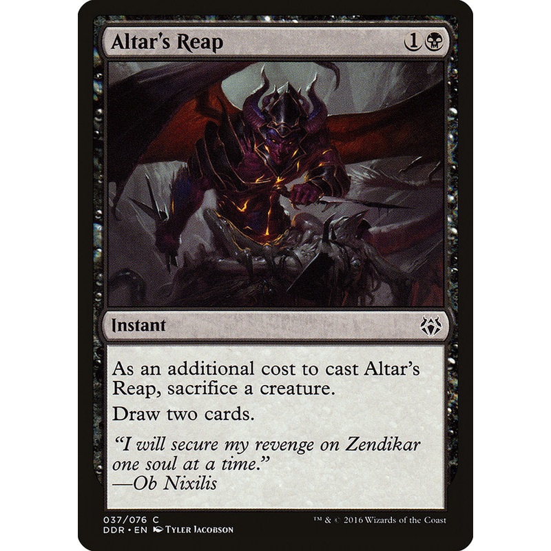 Altar's Reap [Duel Decks: Nissa vs. Ob Nixilis]