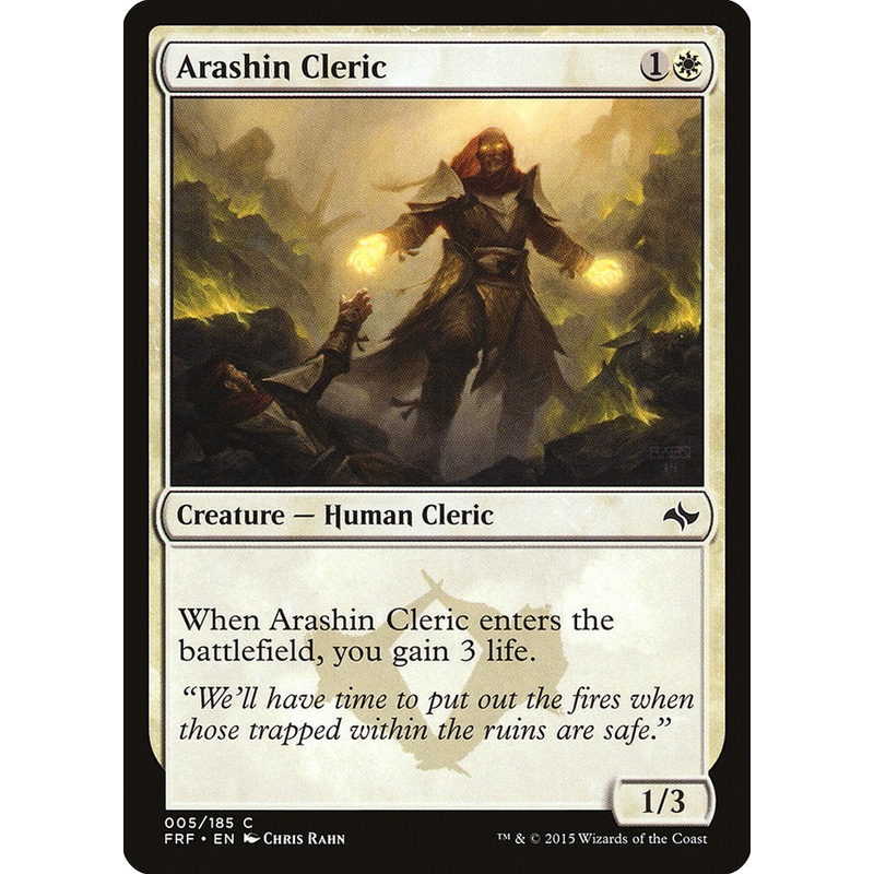 Arashin Cleric [Fate Reforged]