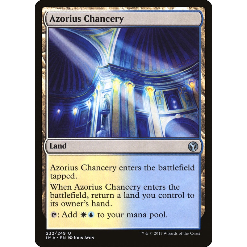 Azorius Chancery [Iconic Masters]
