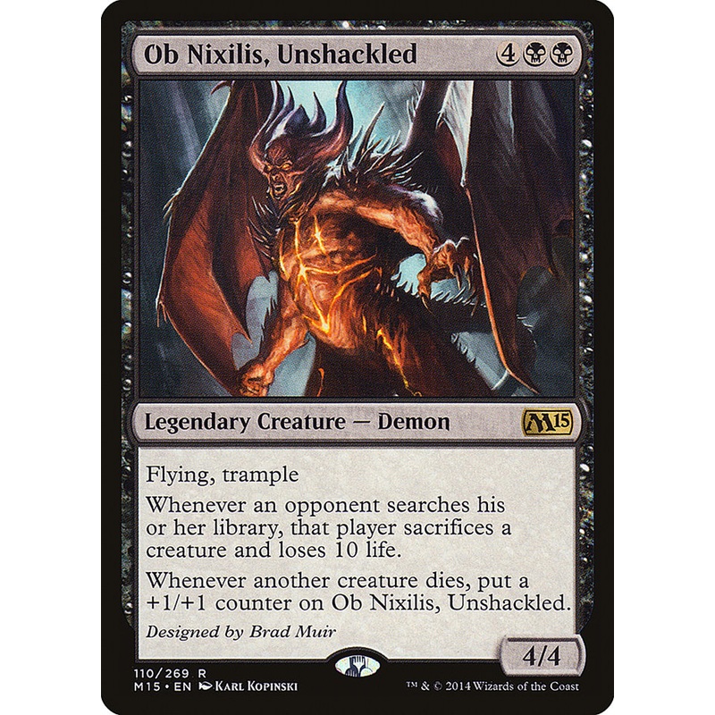 Ob Nixilis, Unshackled [Magic 2015]