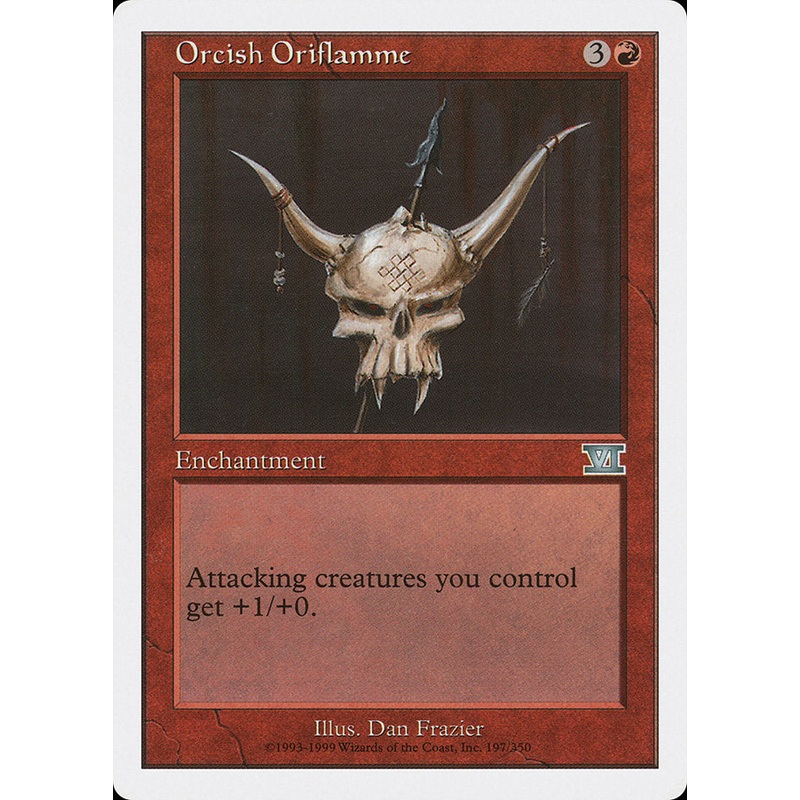 Orcish Oriflamme [Classic Sixth Edition]