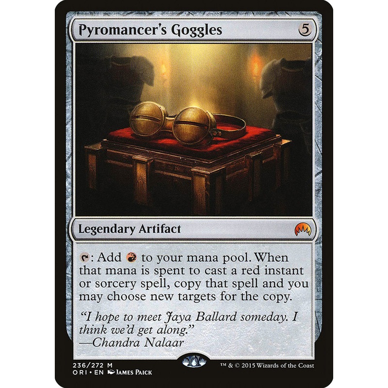 Pyromancer's Goggles [Magic Origins]