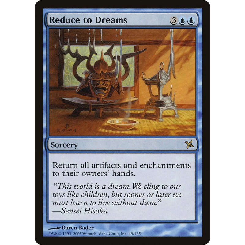 Reduce to Dreams [Betrayers of Kamigawa]