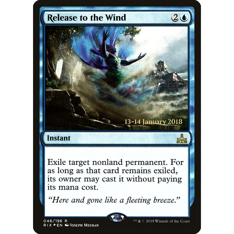 Release to the Wind [Rivals of Ixalan Prerelease Promos]