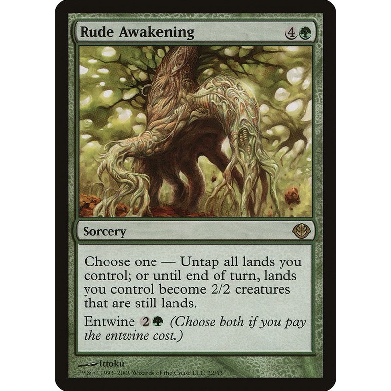 Rude Awakening [Duel Decks: Garruk vs. Liliana]