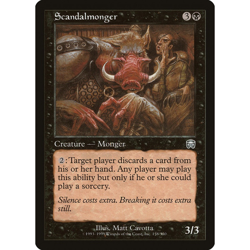 Scandalmonger [Mercadian Masques]