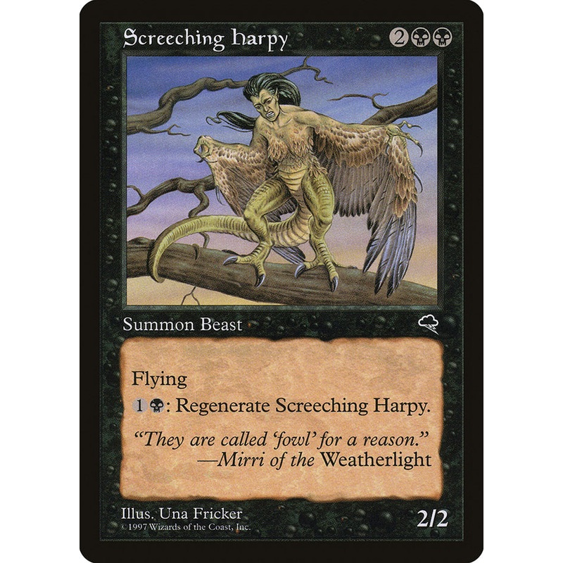 Screeching Harpy [Tempest]