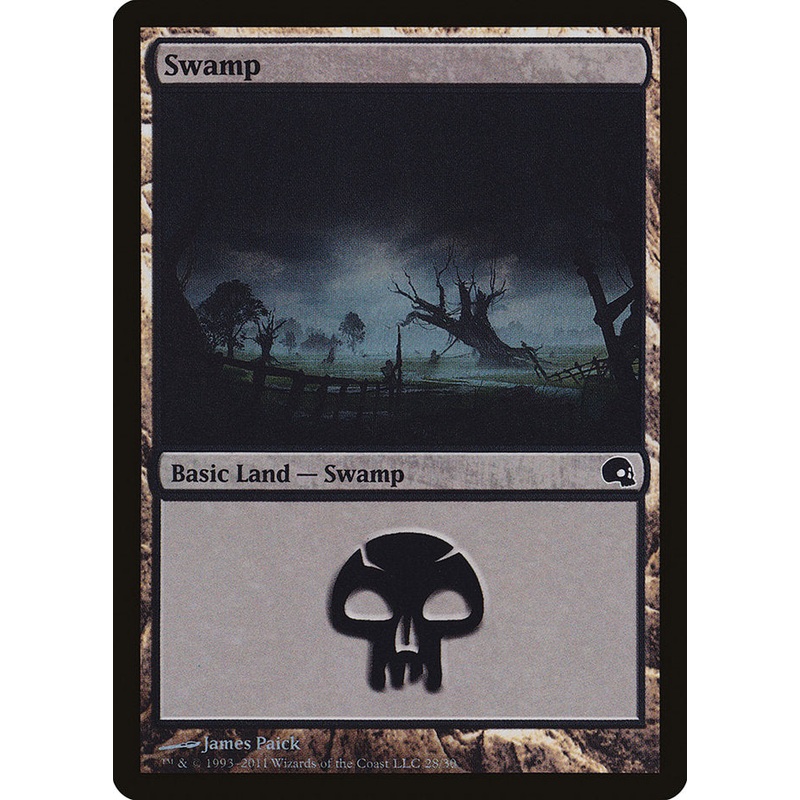 Swamp (28) [Premium Deck Series: Graveborn]