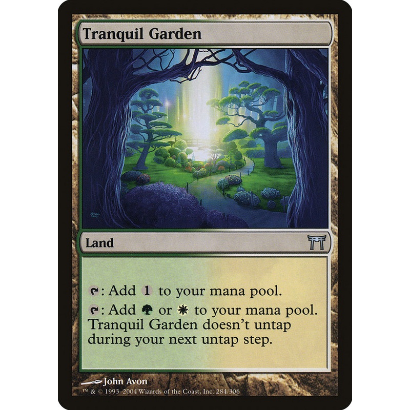 Tranquil Garden [Champions of Kamigawa]