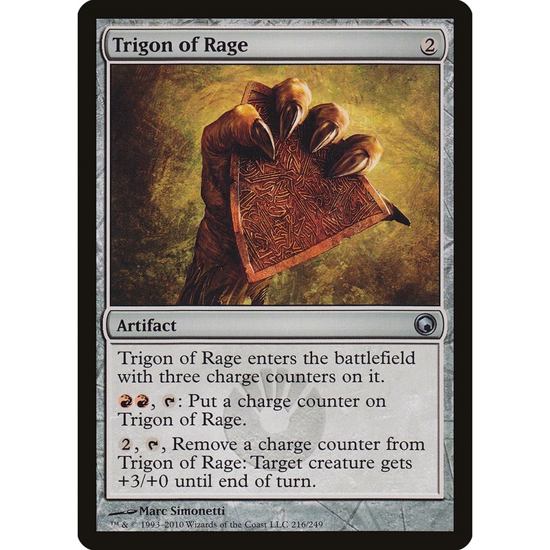 Trigon of Rage [Scars of Mirrodin]