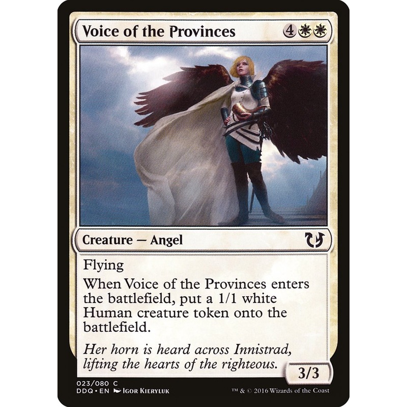 Voice of the Provinces [Duel Decks: Blessed vs. Cursed]
