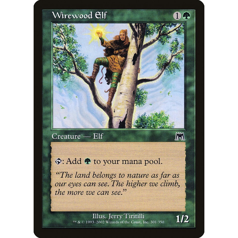 Wirewood Elf [Onslaught]