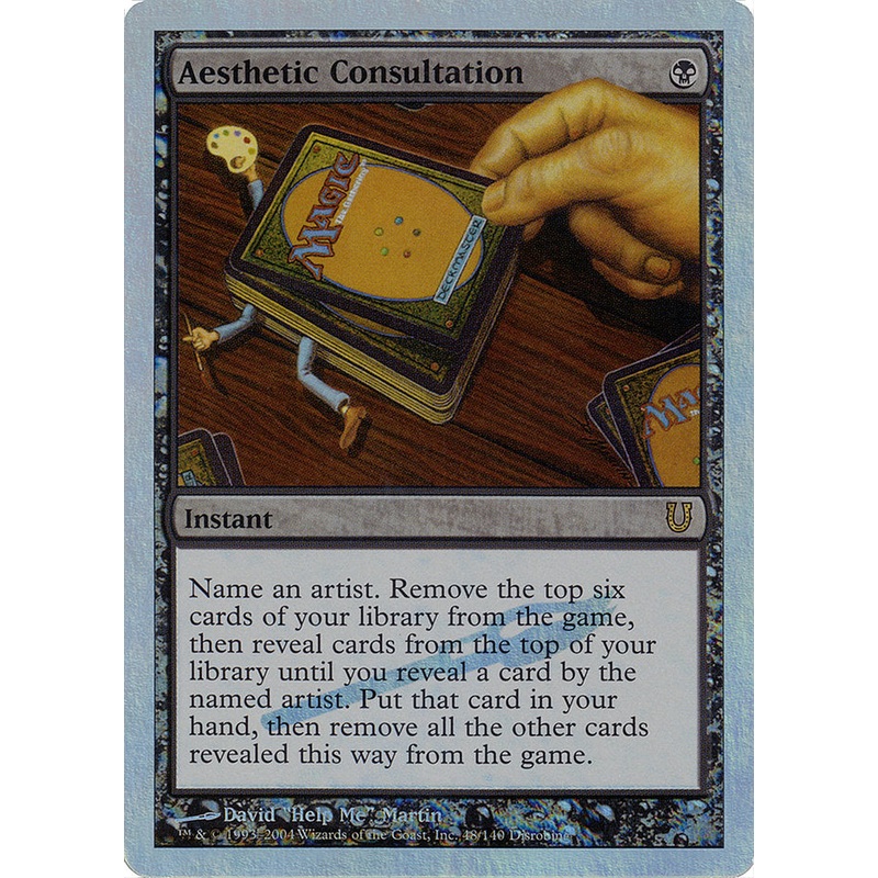Aesthetic Consultation (Alternate Foil) [Unhinged]