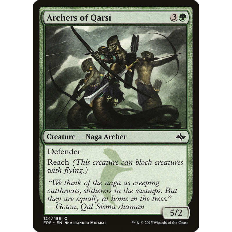 Archers of Qarsi [Fate Reforged]