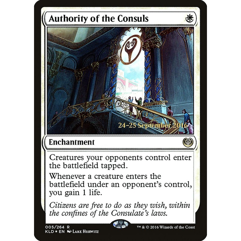 Authority of the Consuls [Kaladesh Prerelease Promos]