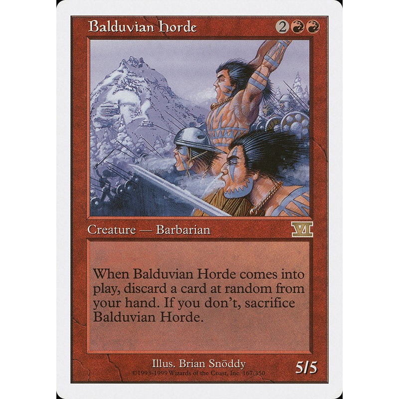 Balduvian Horde [Classic Sixth Edition]