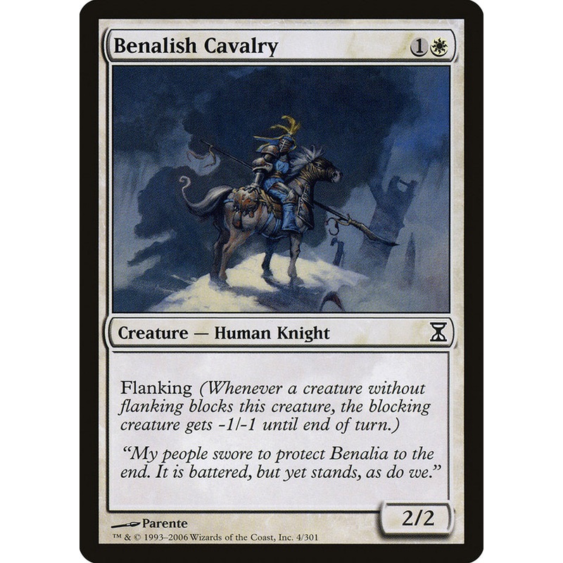 Benalish Cavalry [Time Spiral]