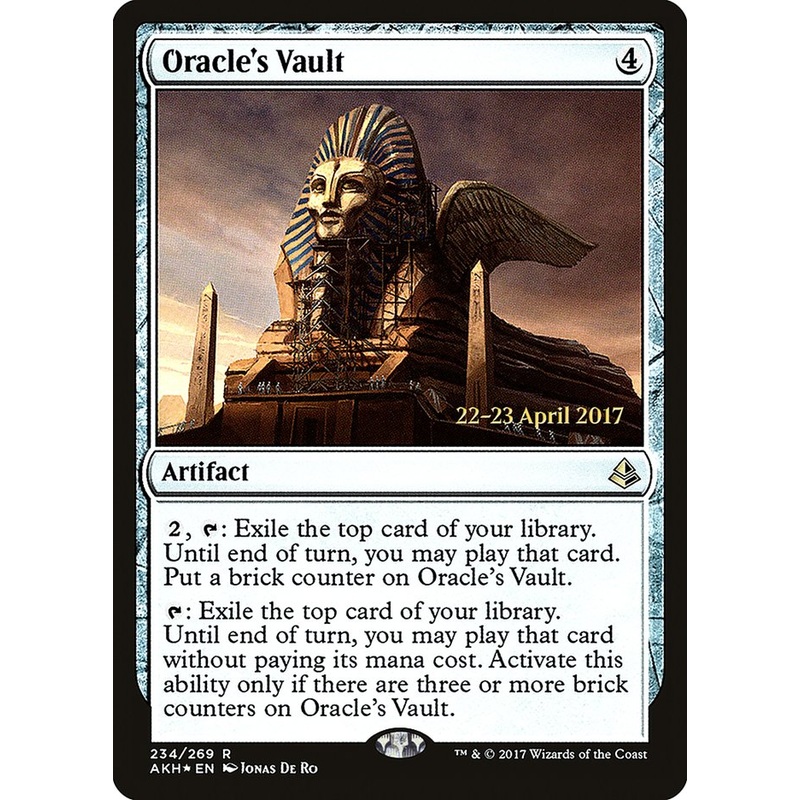 Oracle's Vault [Amonkhet Prerelease Promos]