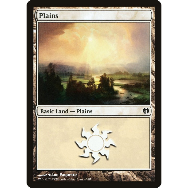 Plains (42) [Duel Decks: Heroes vs. Monsters]