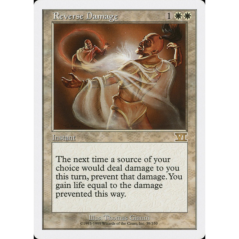 Reverse Damage [Classic Sixth Edition]