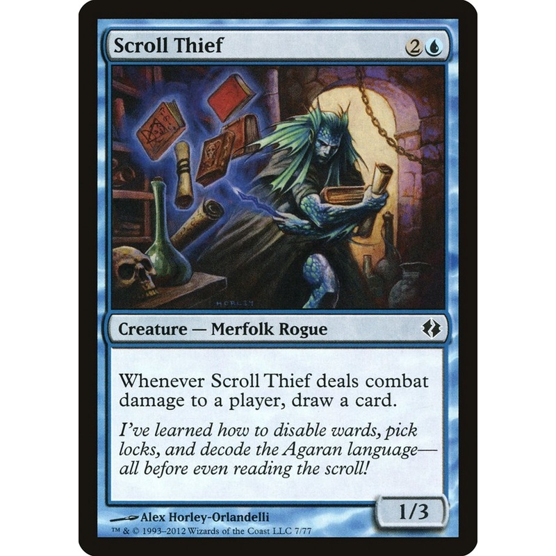 Scroll Thief [Duel Decks: Venser vs. Koth]