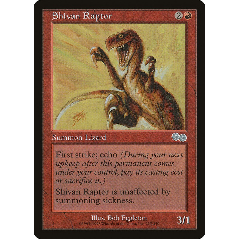Shivan Raptor [Urza's Saga]