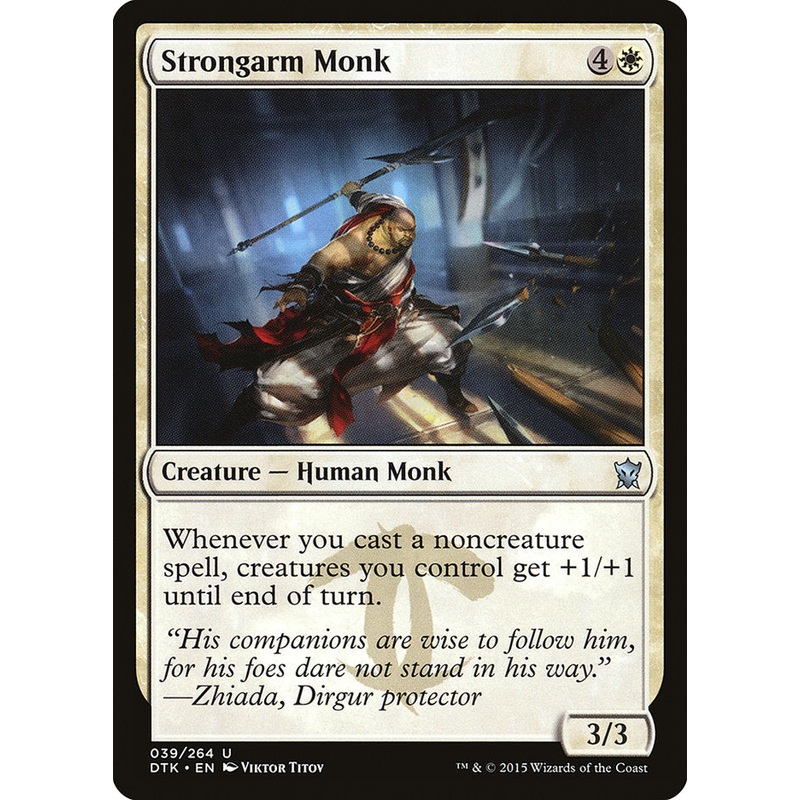 Strongarm Monk [Dragons of Tarkir]