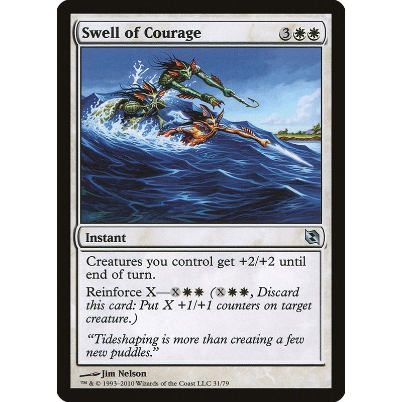 Swell of Courage [Duel Decks: Elspeth vs. Tezzeret]