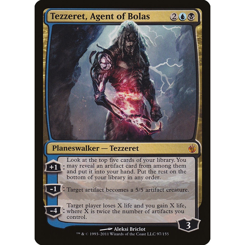 Tezzeret, Agent of Bolas [Mirrodin Besieged]