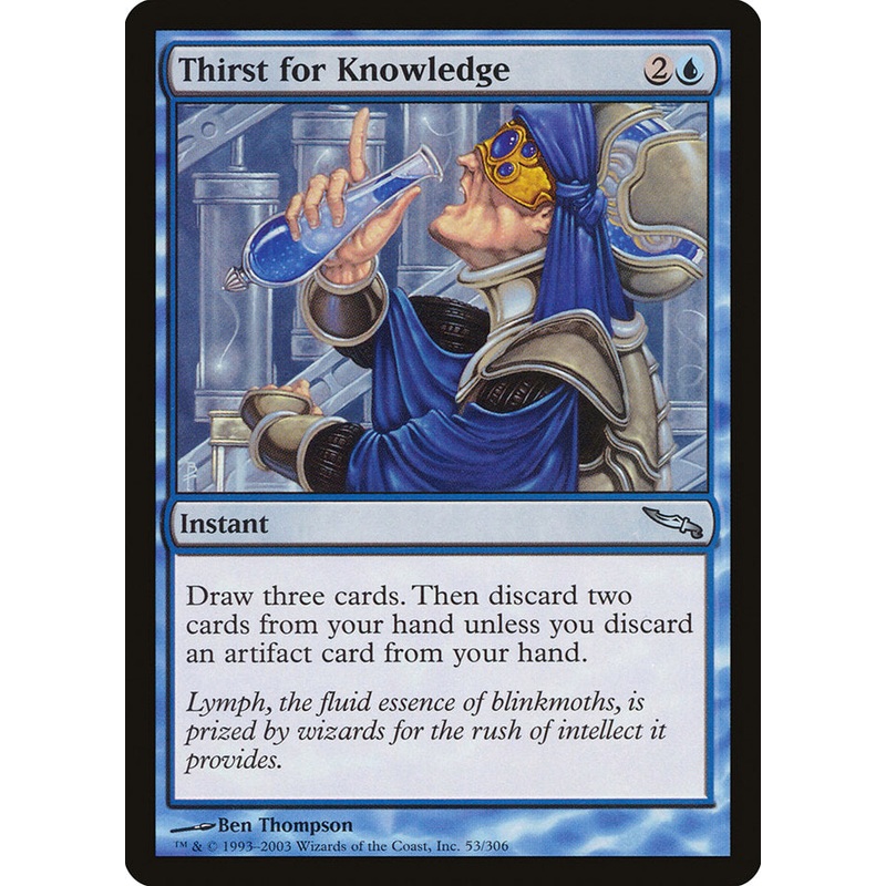 Thirst for Knowledge [Mirrodin]