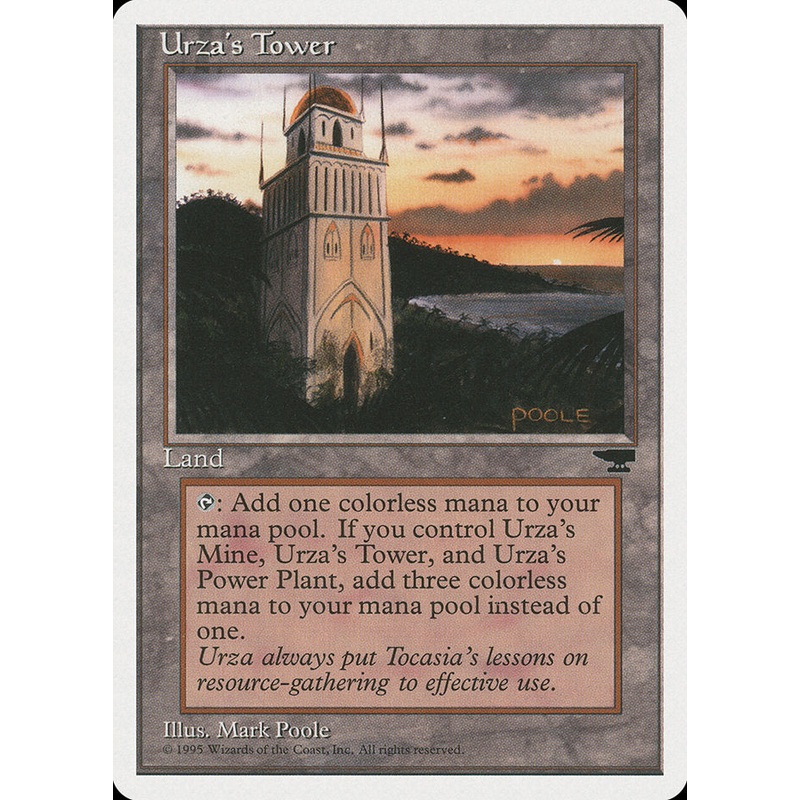 Urza's Tower (Sunset) [Chronicles]