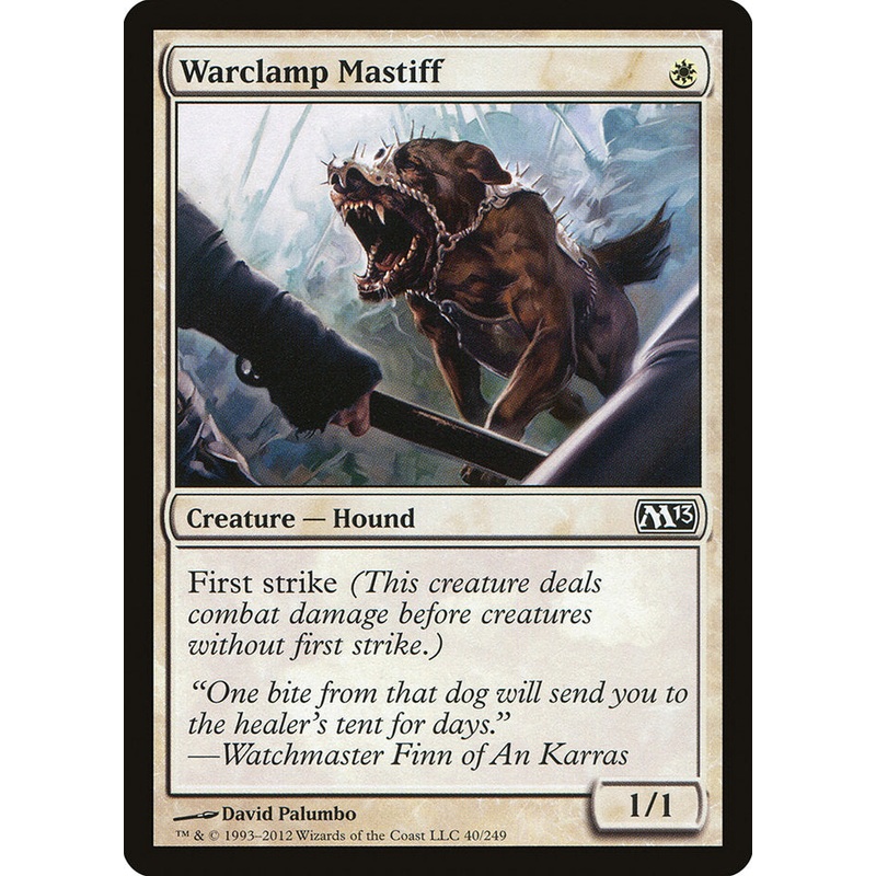 Warclamp Mastiff [Magic 2013]