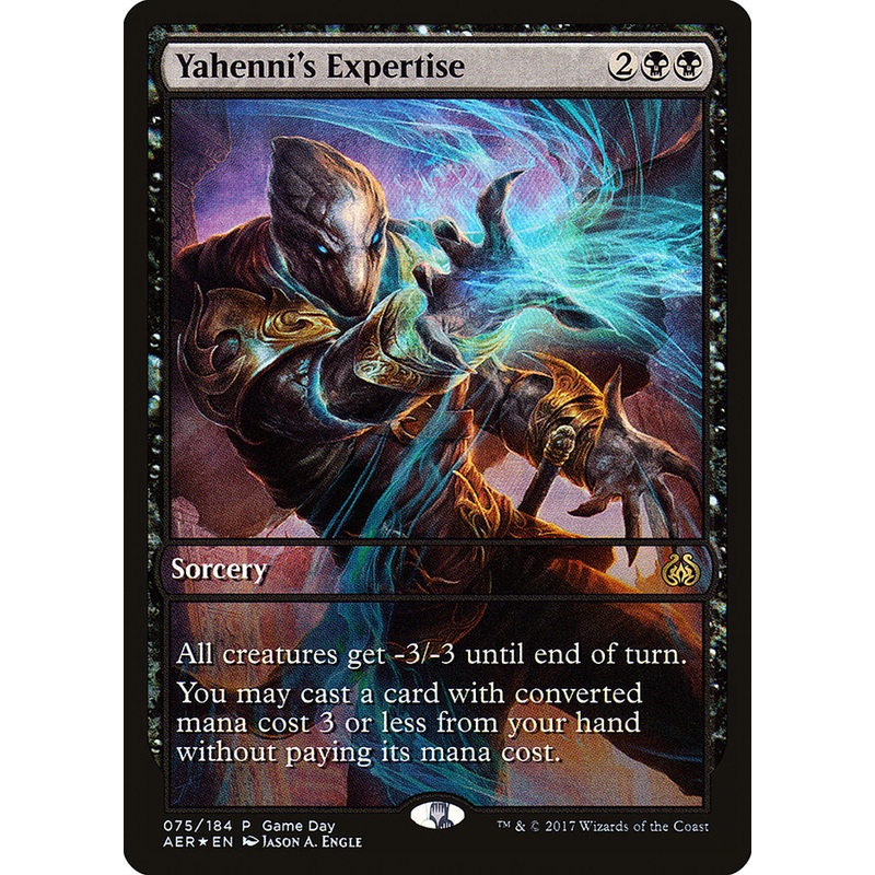 Yahenni's Expertise (Game Day) [Aether Revolt Promos]