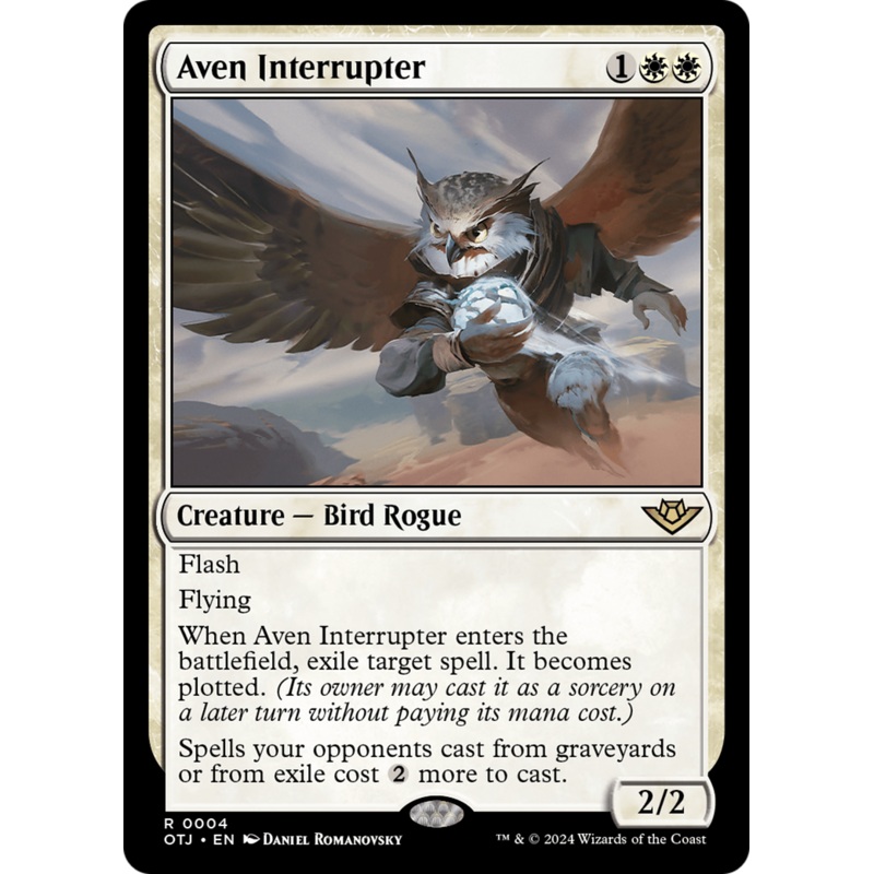 Aven Interrupter [Outlaws of Thunder Junction]