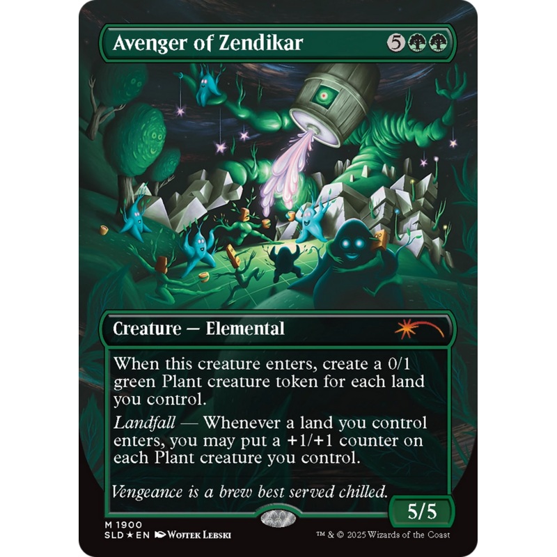Avenger of Zendikar (Double Rainbow Foil) [Secret Lair Drop Series]