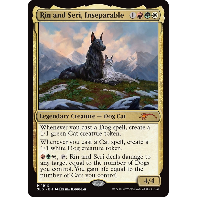 Rin and Seri, Inseparable (1910) [Secret Lair Drop Series]