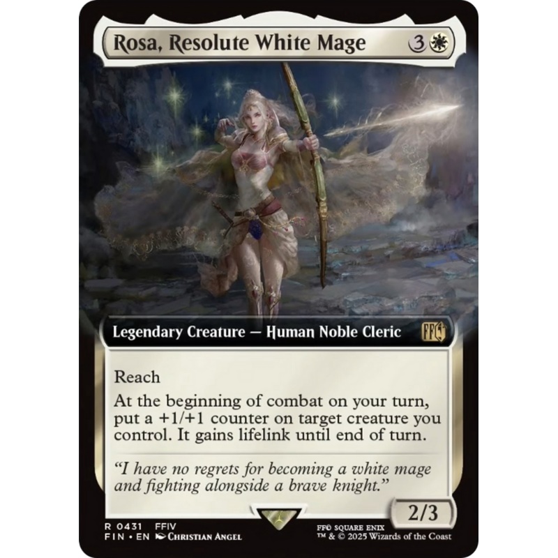 Rosa, Resolute White Mage (Extended Art) [FINAL FANTASY]