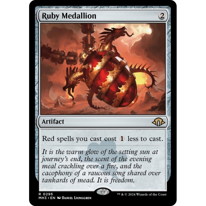 Ruby Medallion [Modern Horizons 3]
