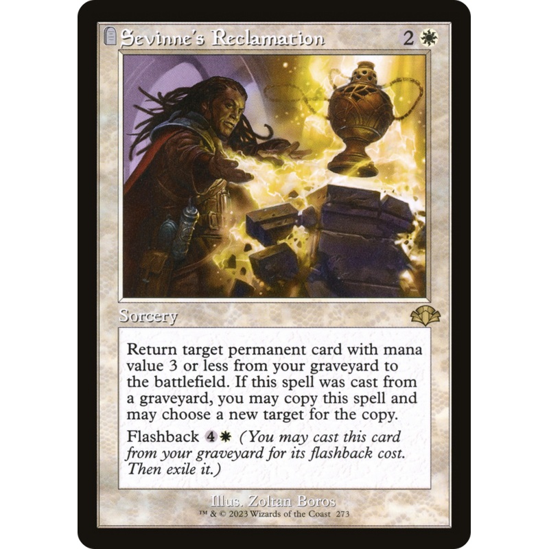 Sevinne's Reclamation (Retro) [Dominaria Remastered]