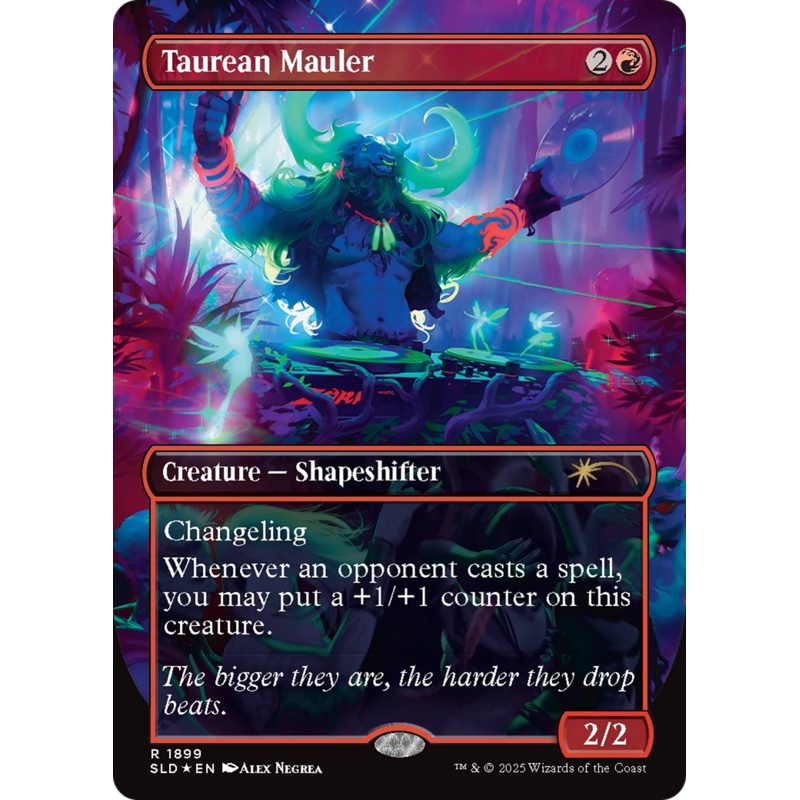 Taurean Mauler (Double Rainbow Foil) [Secret Lair Drop Series]