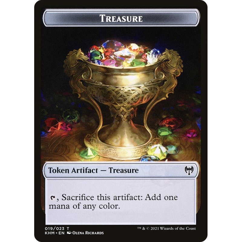 Treasure // Egg Double-Sided Token [Secret Lair Drop Series]