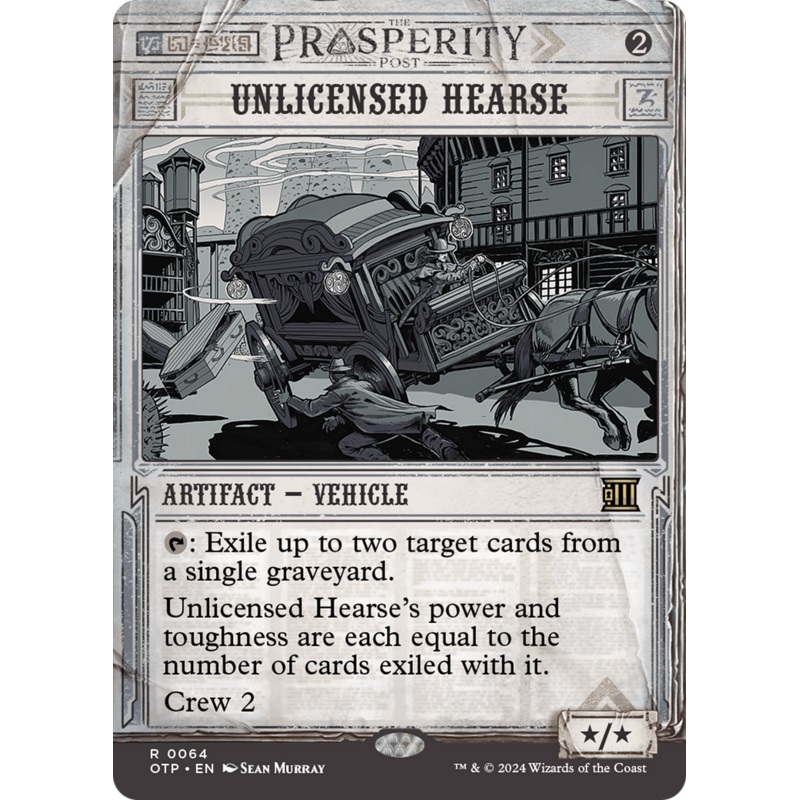 Unlicensed Hearse [Outlaws of Thunder Junction: Breaking News]