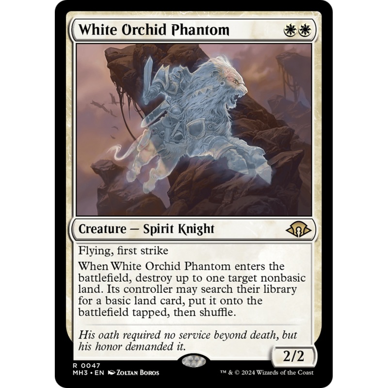 White Orchid Phantom [Modern Horizons 3]
